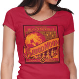 Blood Moon - Women's V-Neck