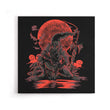 Blood Moon Rises - Canvas Print
