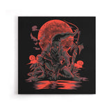 Blood Moon Rises - Canvas Print
