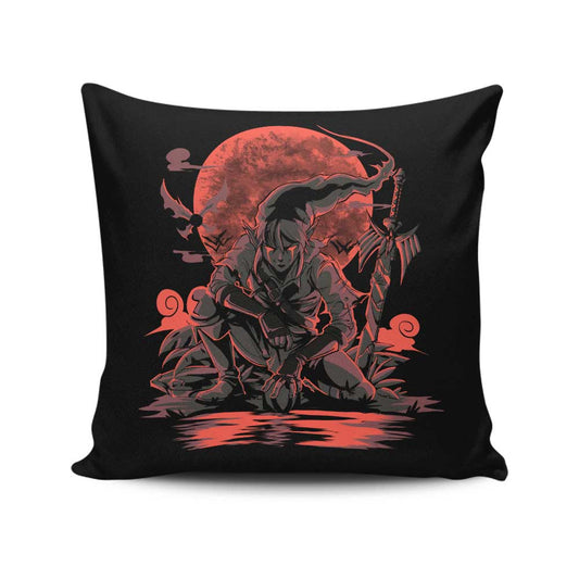 Blood Moon Rises - Throw Pillow
