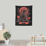Blood Moon Rises - Wall Tapestry