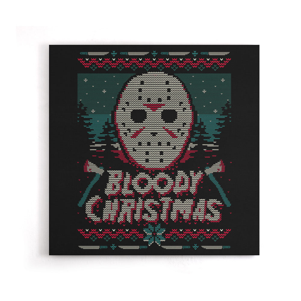 Bloody Ugly Christmas - Canvas Print