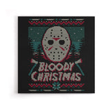 Bloody Ugly Christmas - Canvas Print