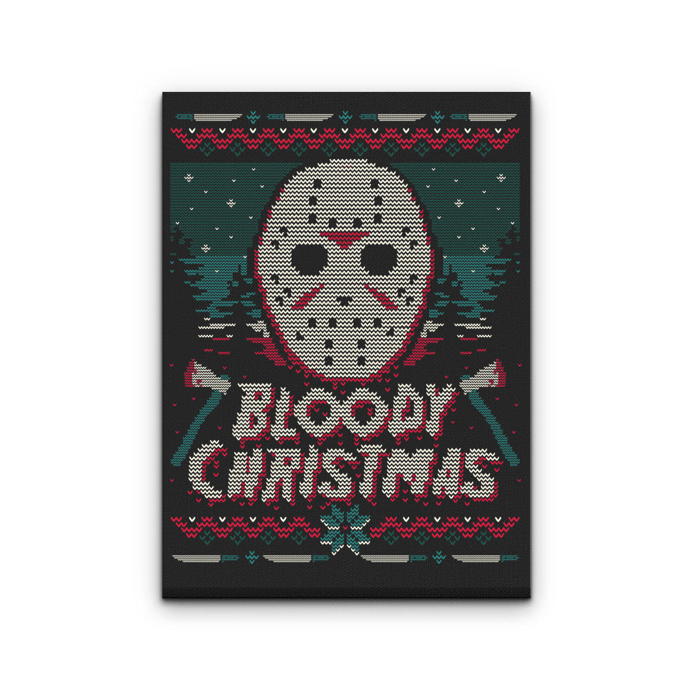 Bloody Ugly Christmas - Canvas Print