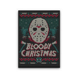 Bloody Ugly Christmas - Canvas Print