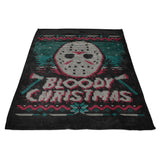 Bloody Ugly Christmas - Fleece Blanket