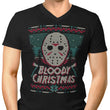 Bloody Ugly Christmas - Men's V-Neck