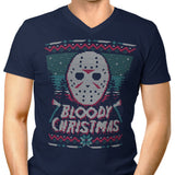 Bloody Ugly Christmas - Men's V-Neck