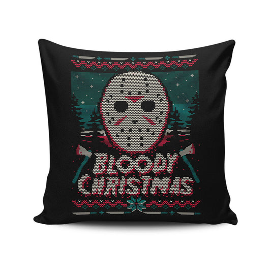 Bloody Ugly Christmas - Throw Pillow