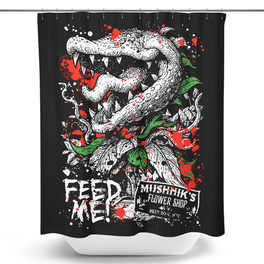 Bloom of Doom - Shower Curtain
