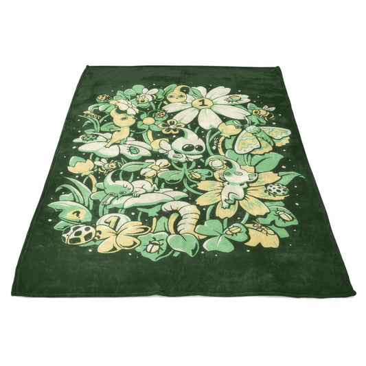 Blooming Garden - Fleece Blanket