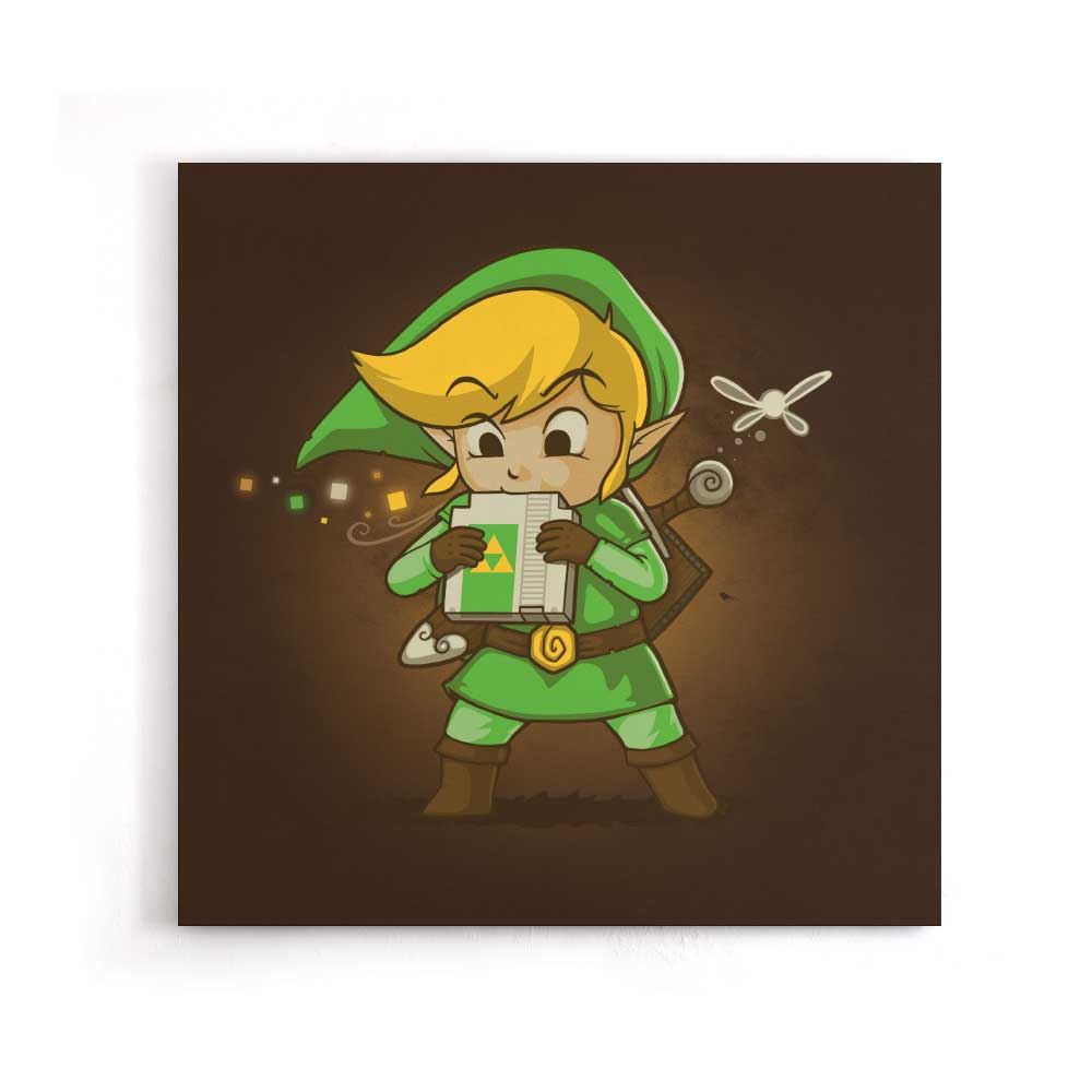 Blowing Bits - Canvas Print