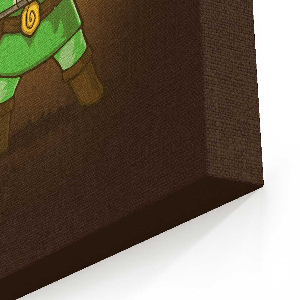 Blowing Bits - Canvas Print