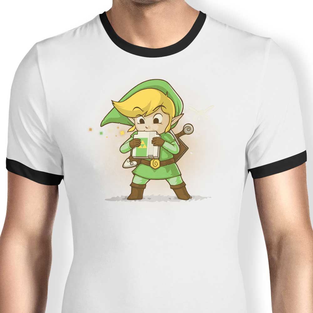 Blowing Bits - Ringer T-Shirt