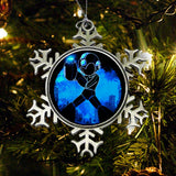 Blue Bomber Orb - Ornament