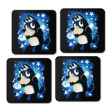 Blue Dog Dad - Coasters