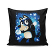 Blue Dog Dad - Throw Pillow