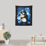 Blue Dog Dad - Wall Tapestry