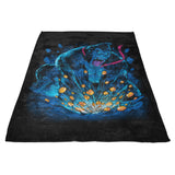 Blue Gorilla - Fleece Blanket