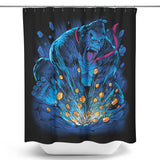 Blue Gorilla - Shower Curtain