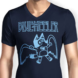 Blue Heeler - Men's V-Neck