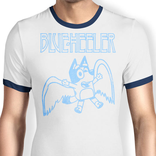 Blue Heeler - Ringer T-Shirt