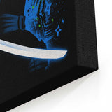 Blue Leader Ninja - Canvas Print