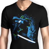 Blue Leader Ninja - Men's V-Neck