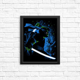 Blue Leader Ninja - Posters & Prints