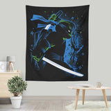 Blue Leader Ninja - Wall Tapestry