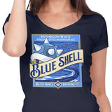 Blue Shell - Women's V-Neck