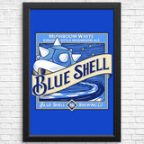 Blue Shell - Posters & Prints