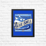 Blue Shell - Posters & Prints