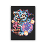 Blue Tiger of Prosperity - Canvas Print