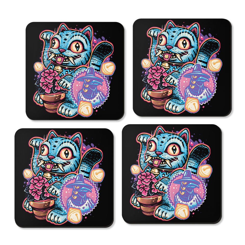 Blue Tiger of Prosperity - Coasters