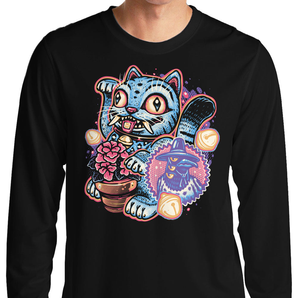 Blue Tiger of Prosperity - Long Sleeve T-Shirt