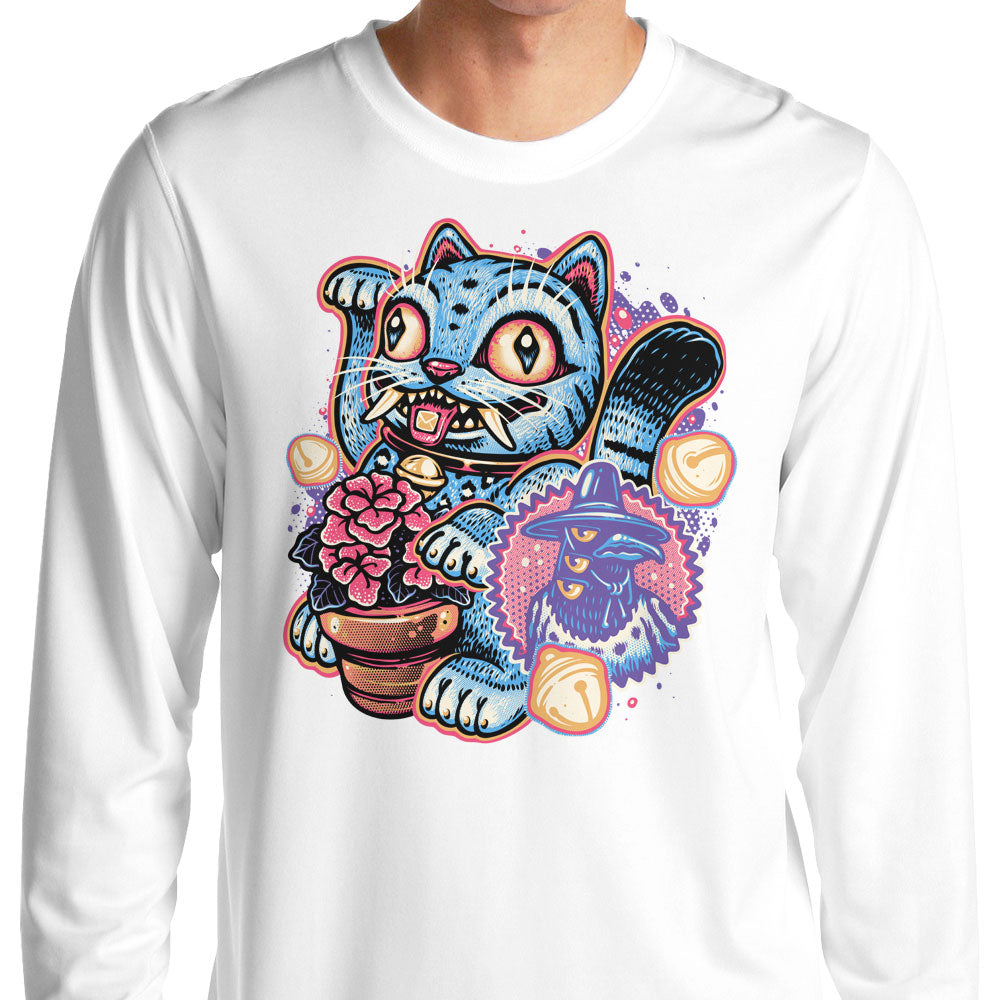Blue Tiger of Prosperity - Long Sleeve T-Shirt