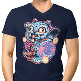 Blue Tiger of Prosperity - Men's V-Neck