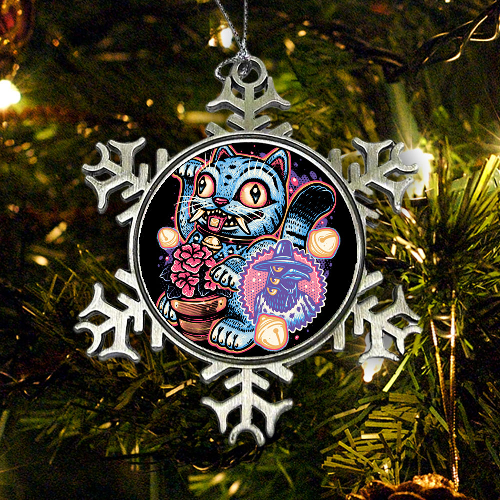 Blue Tiger of Prosperity - Ornament