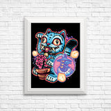 Blue Tiger of Prosperity - Posters & Prints