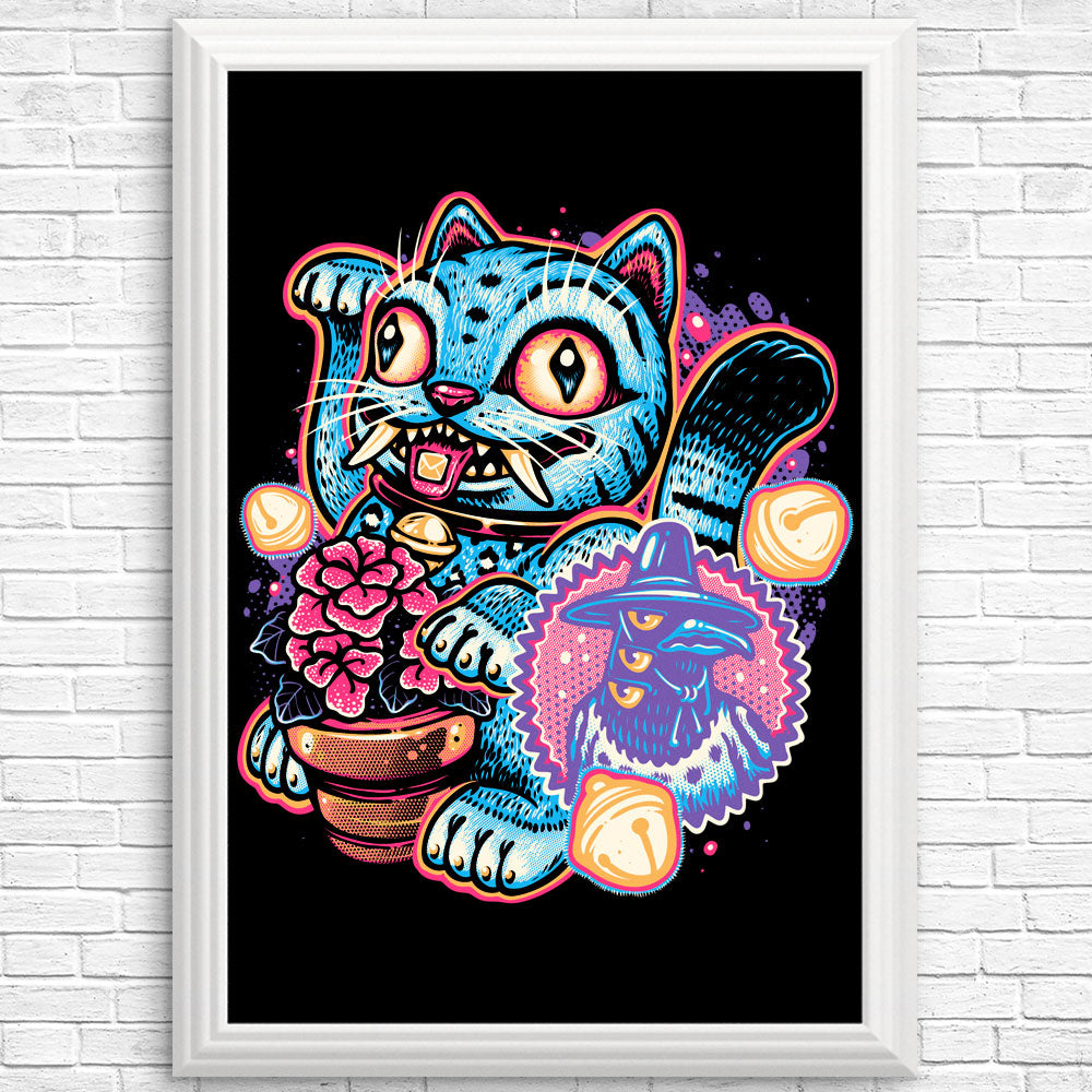 Blue Tiger of Prosperity - Posters & Prints