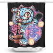 Blue Tiger of Prosperity - Shower Curtain