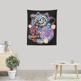 Blue Tiger of Prosperity - Wall Tapestry