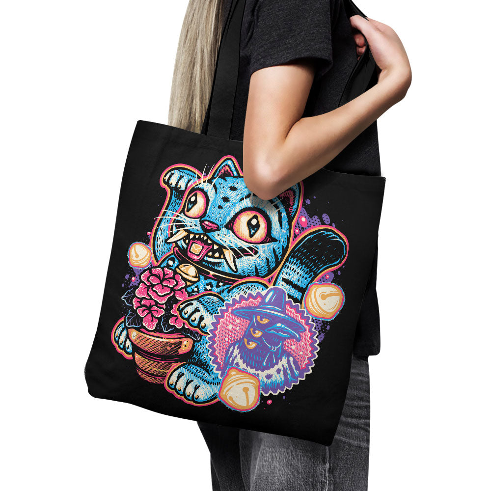 Blue Tiger of Prosperity - Tote Bag