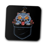 Blue Tiger Pocket - Coasters
