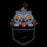 Blue Tiger Pocket - Long Sleeve T-Shirt