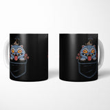 Blue Tiger Pocket - Mug