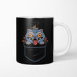 Blue Tiger Pocket - Mug