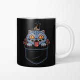 Blue Tiger Pocket - Mug