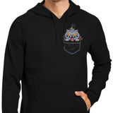 Blue Tiger Pocket - Hoodie